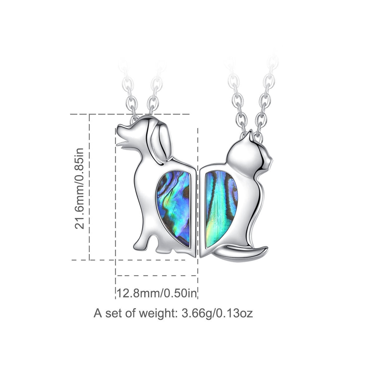 Cat and Dog Necklace