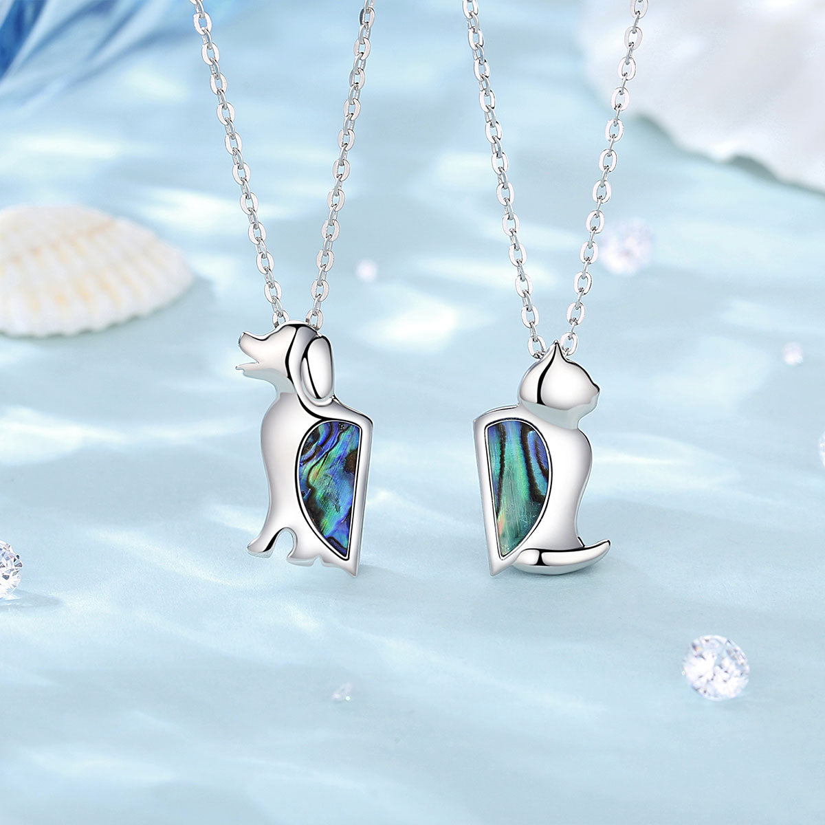 Cat and Dog Necklace