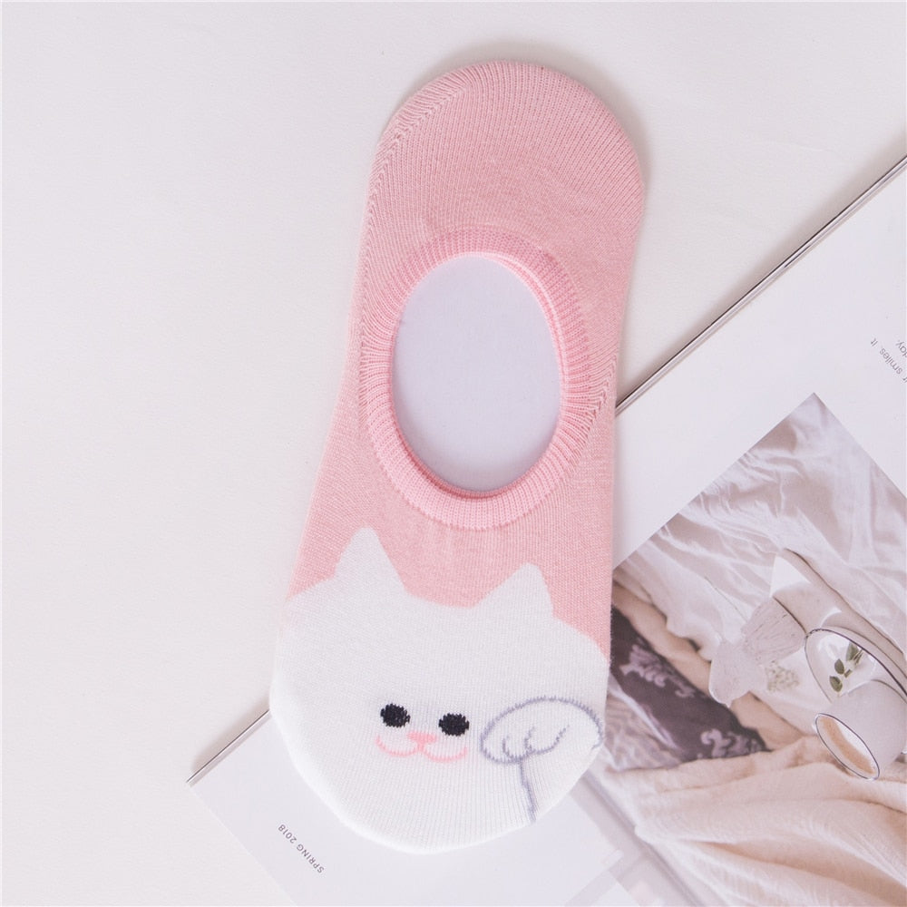 Cat Ankle Socks