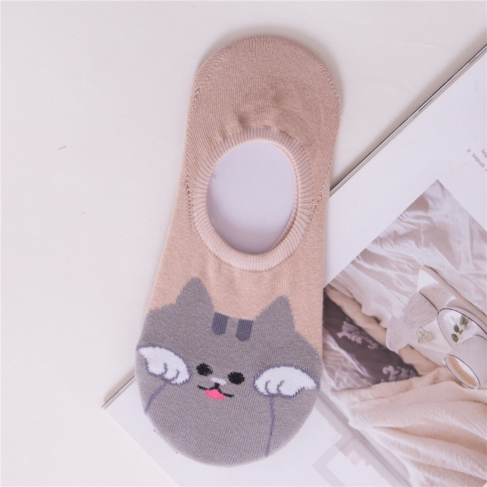 Cat Ankle Socks
