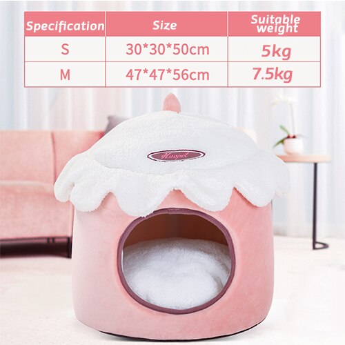 Cat Bed Pink
