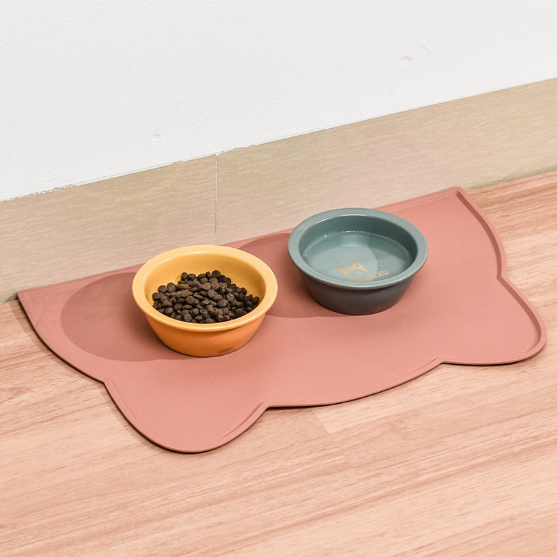 Cat Bowl Mat