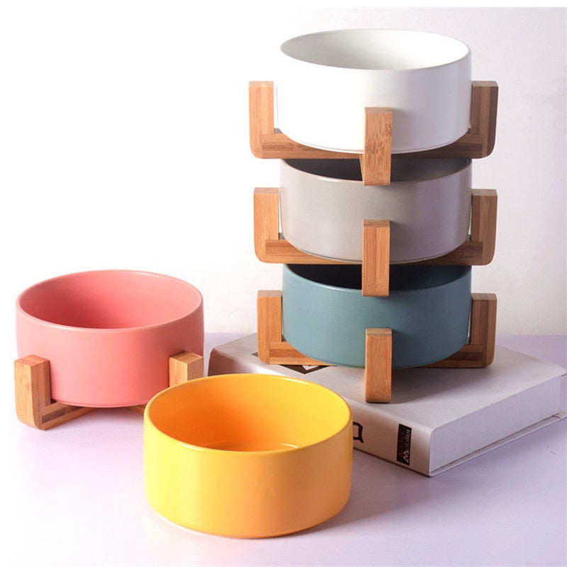 Cat Bowl Stand
