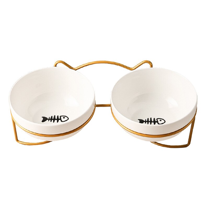 Cat Bowls with Stand