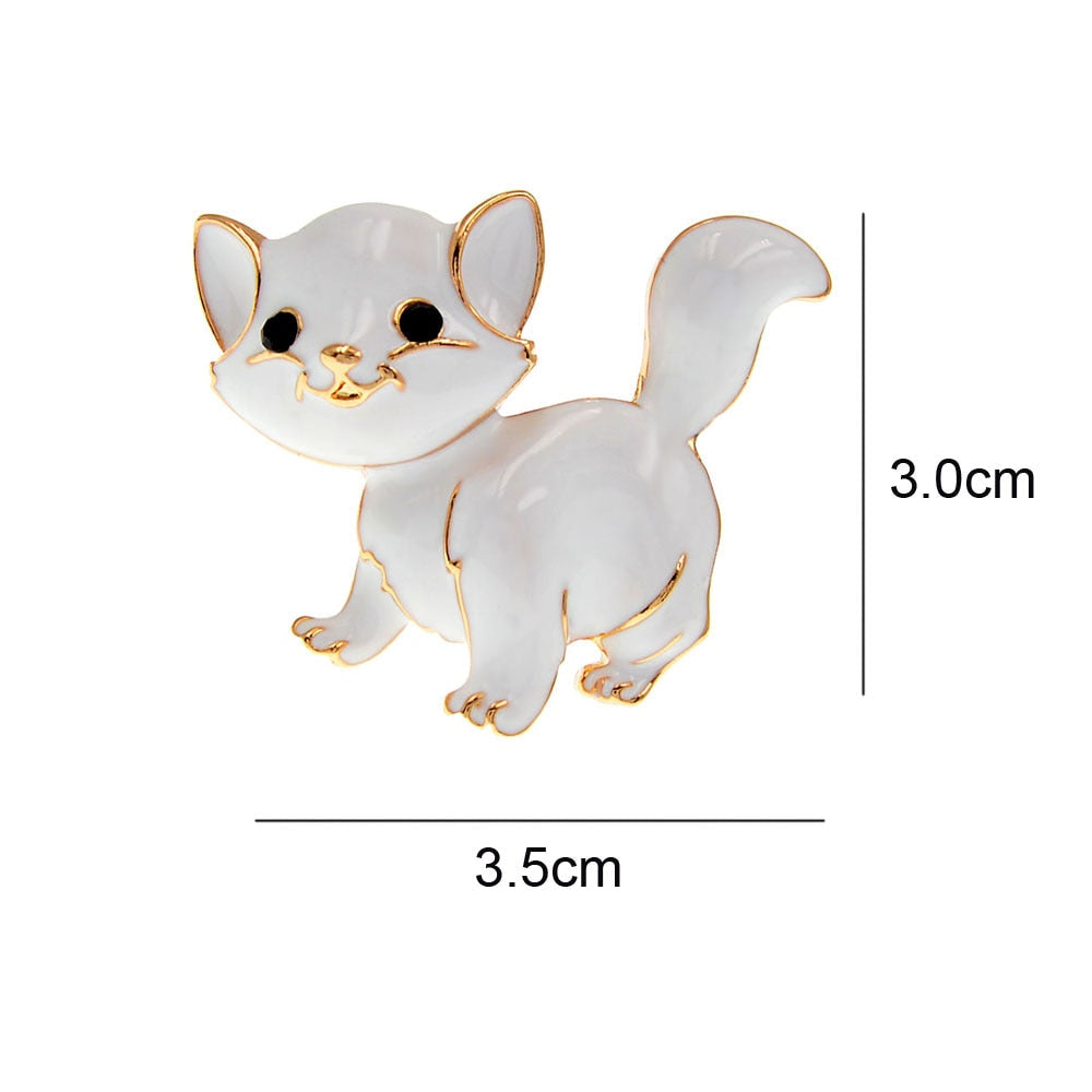 Cat Brooch Pin