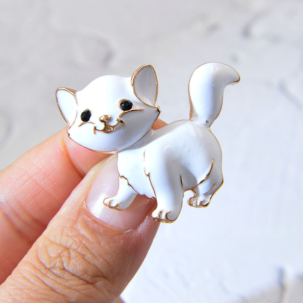 Cat Brooch Pin