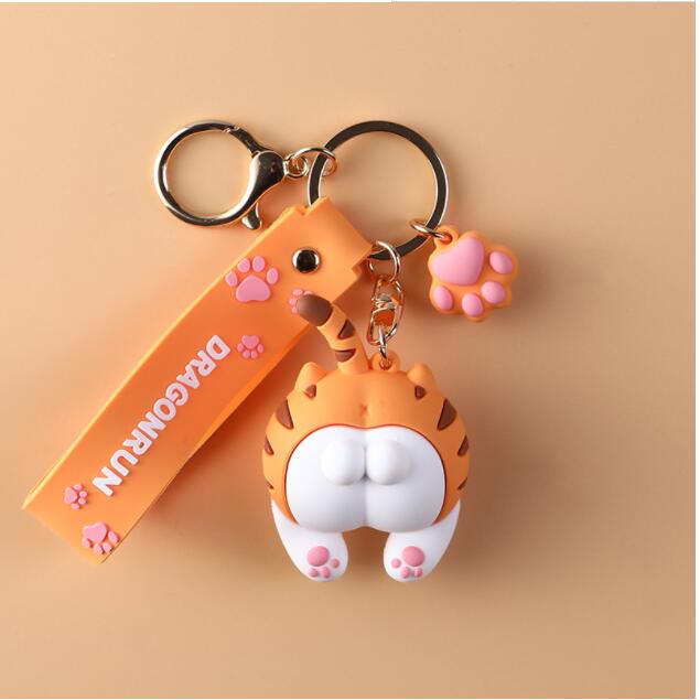 Cat Butt Keychain