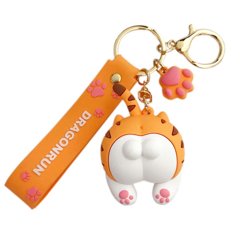 Cat Butt Keychain