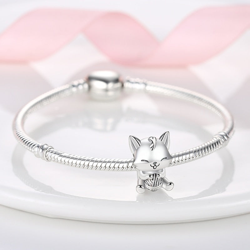Cat Charm Bracelet