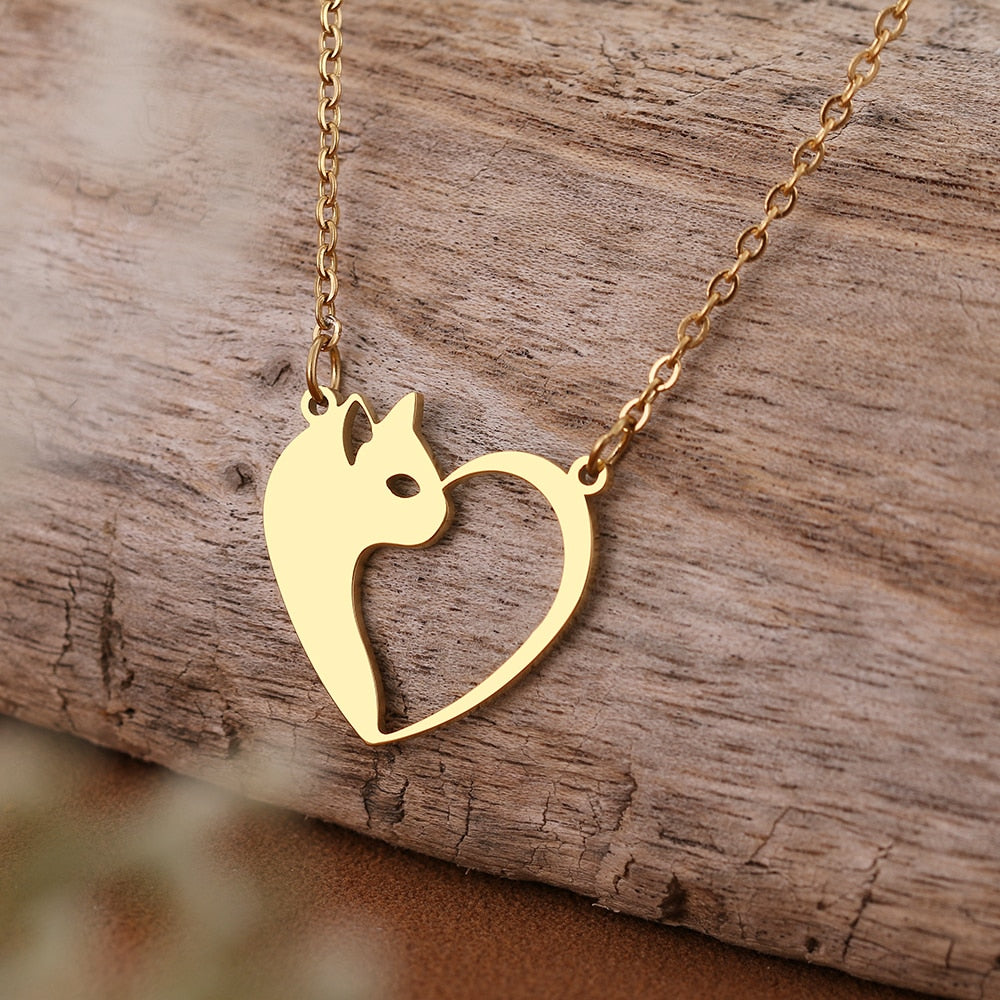 Cat Charm Necklace