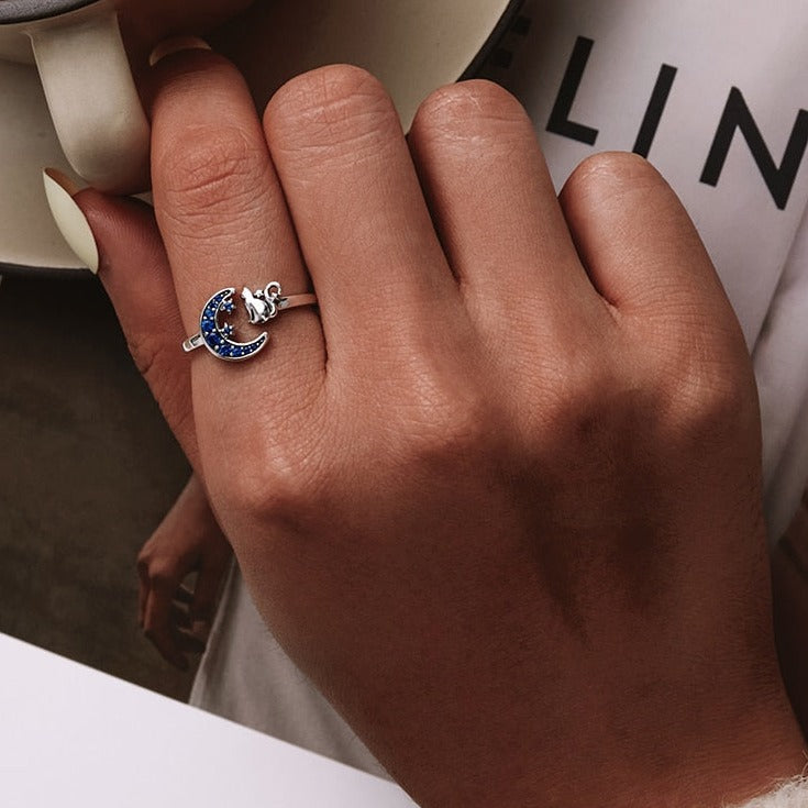 Cat Circle Ring