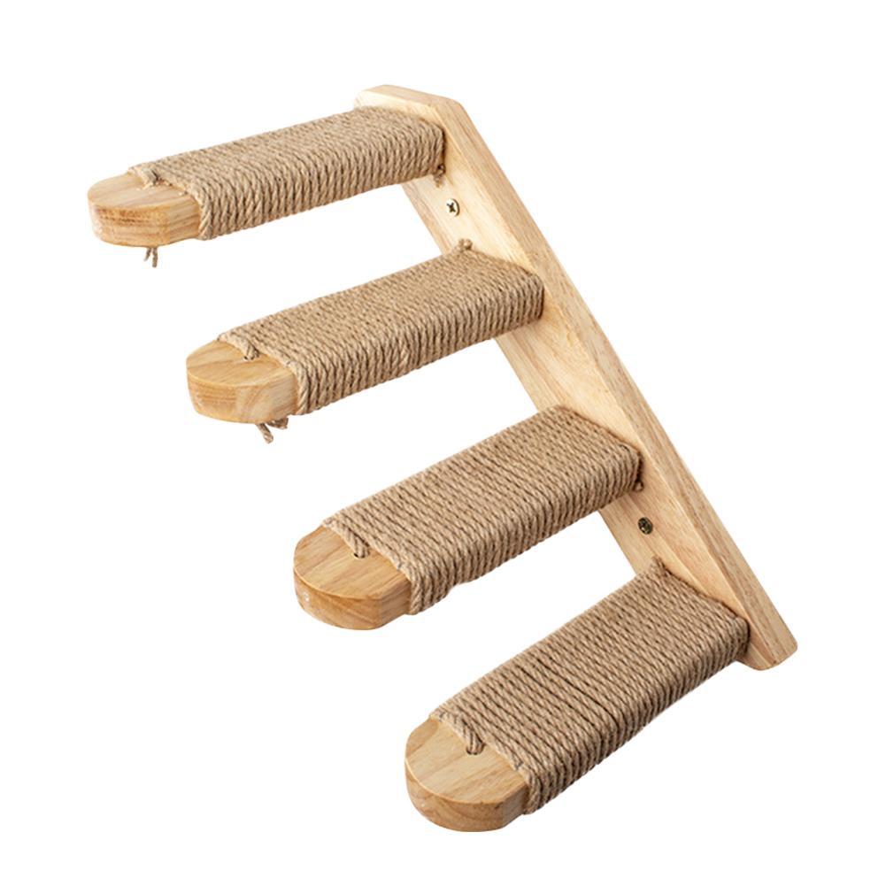 Cat Climbing Wall Platform