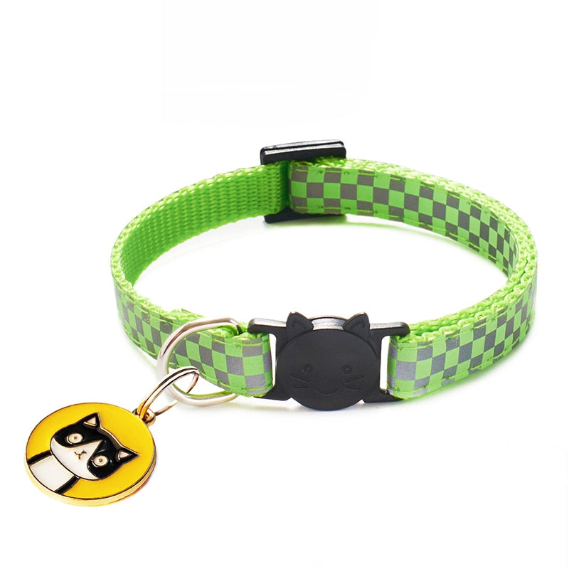 Cat Collars Green