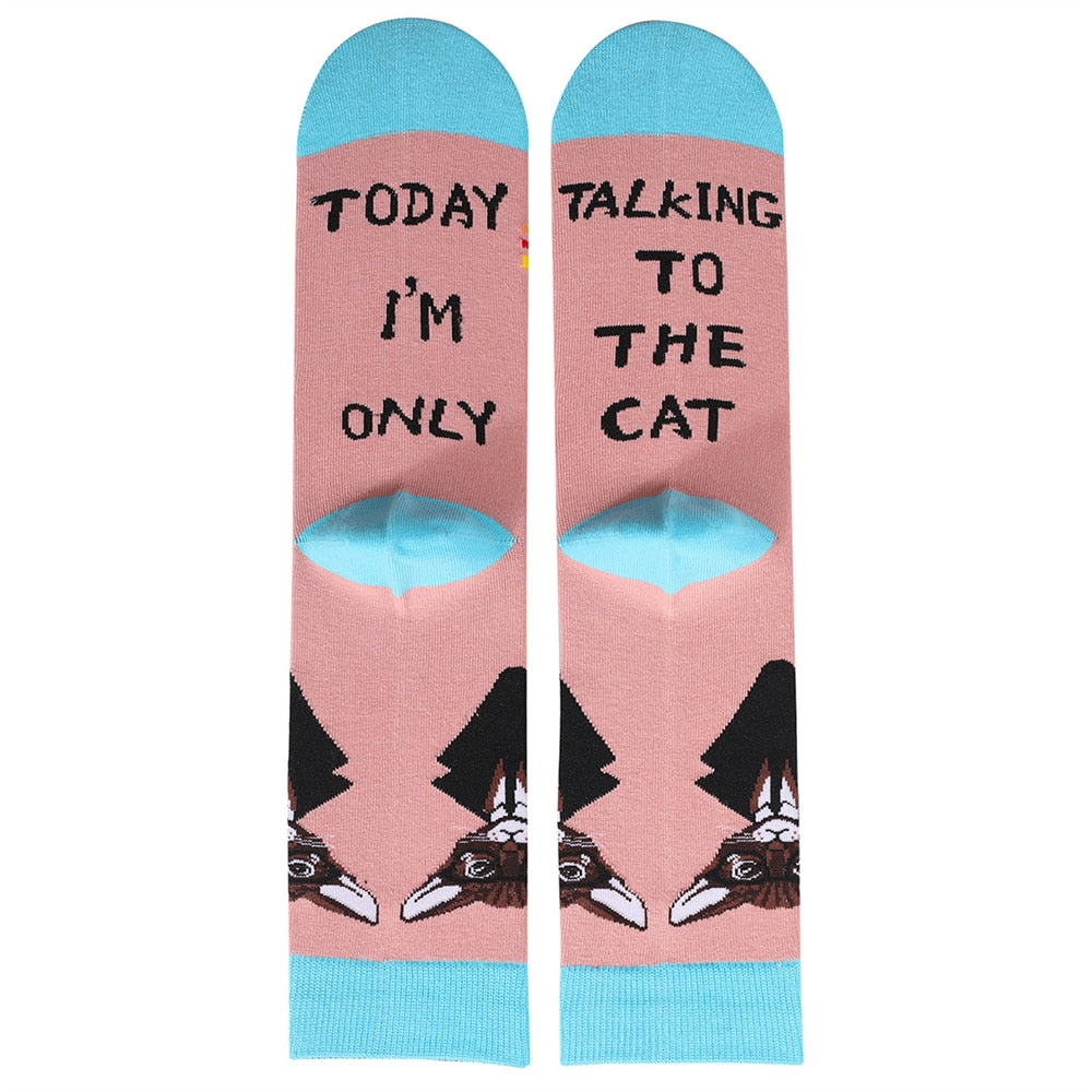 Cat Dad Socks