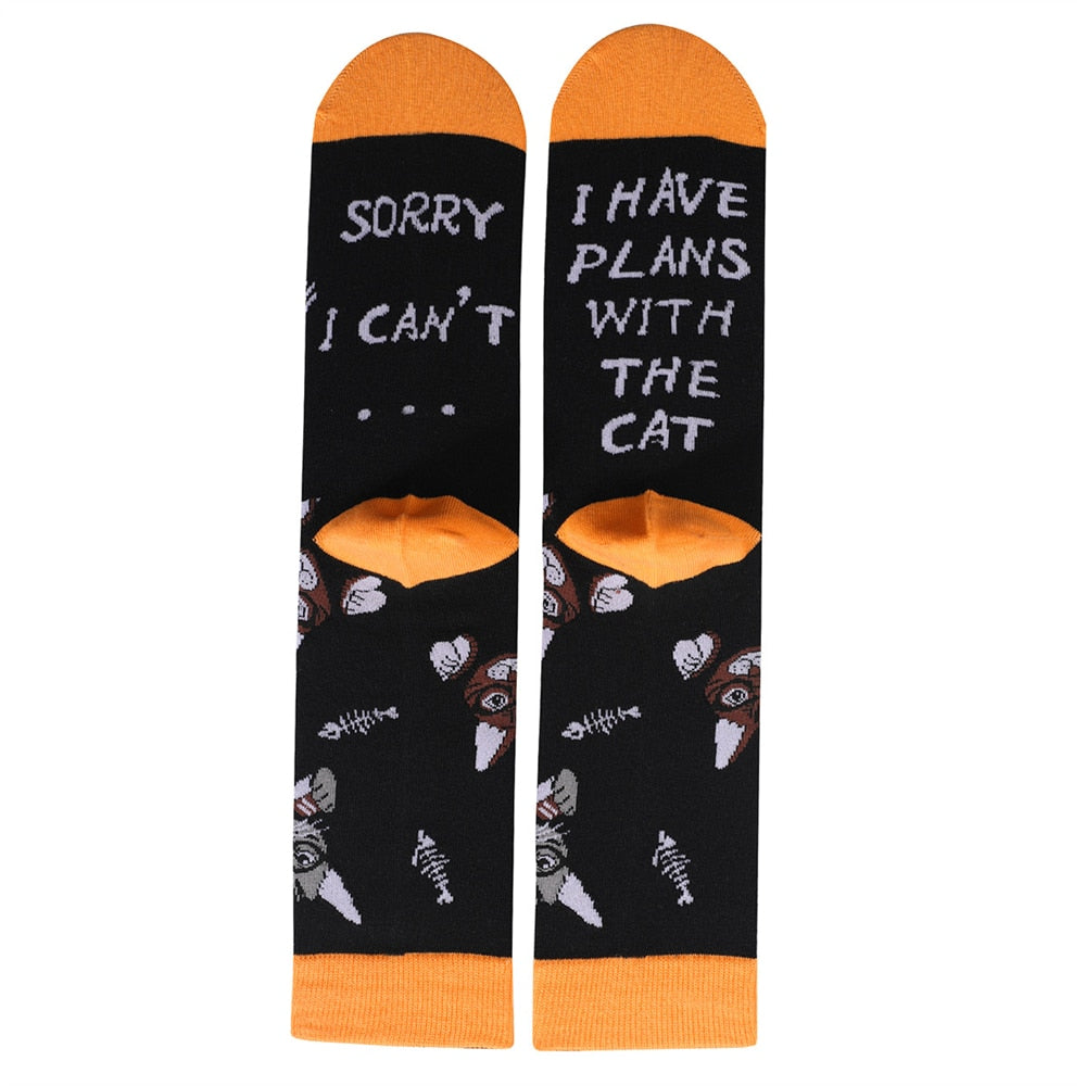 Cat Dad Socks
