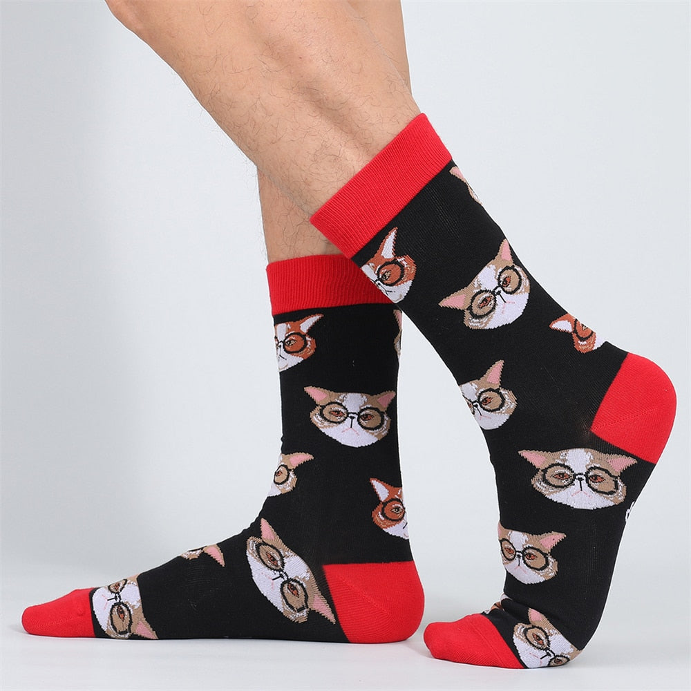 Cat Dad Socks