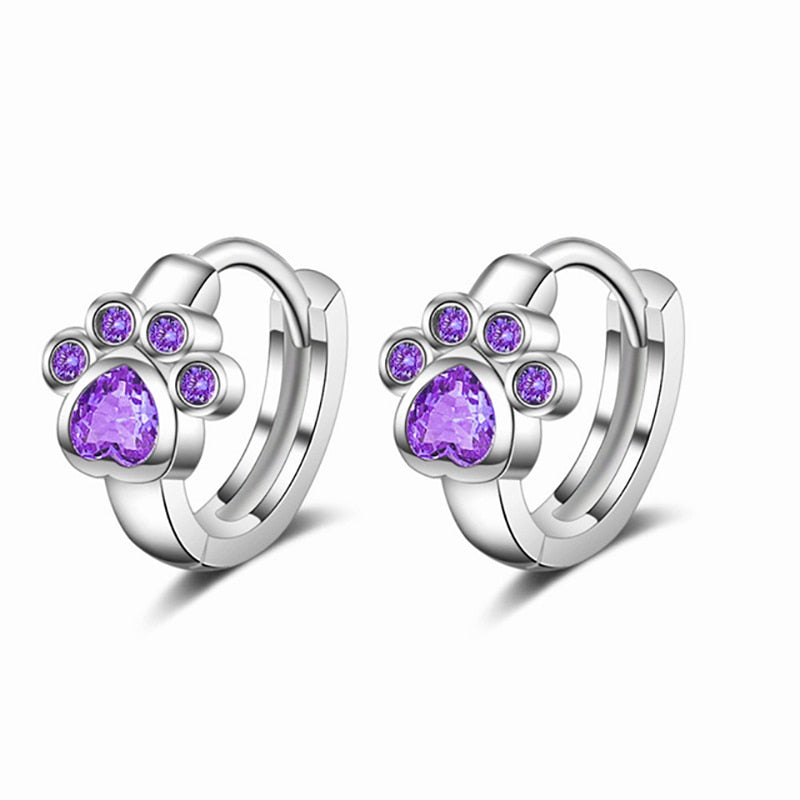 Cat Diamond Earrings