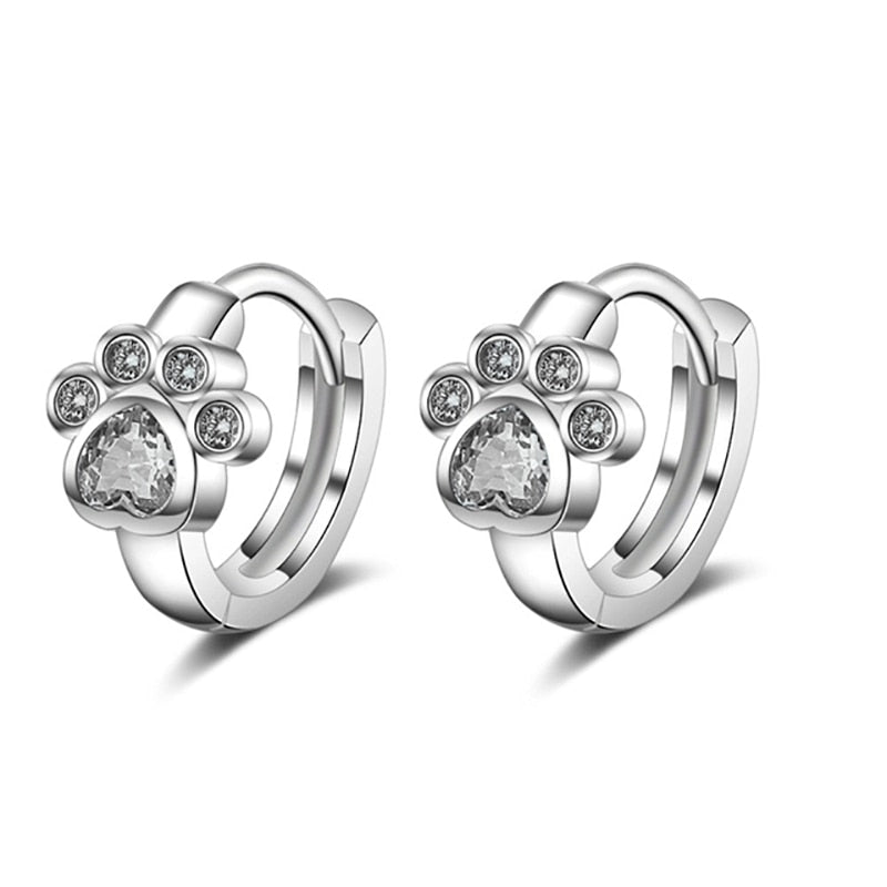 Cat Diamond Earrings