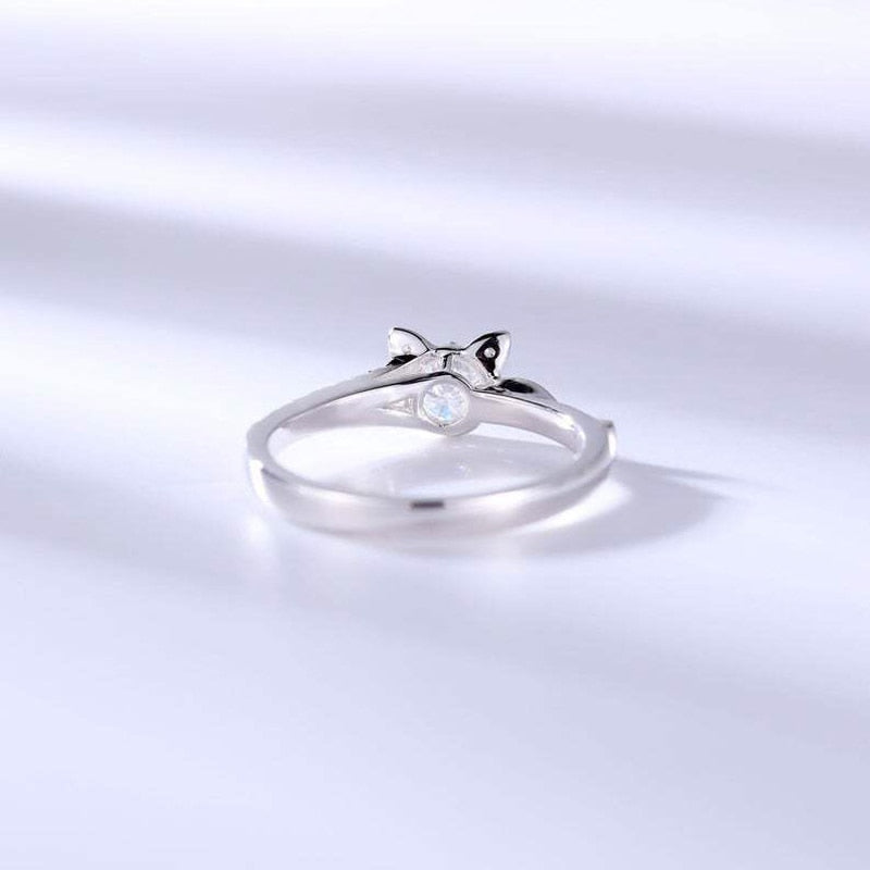 Cat Diamond Ring