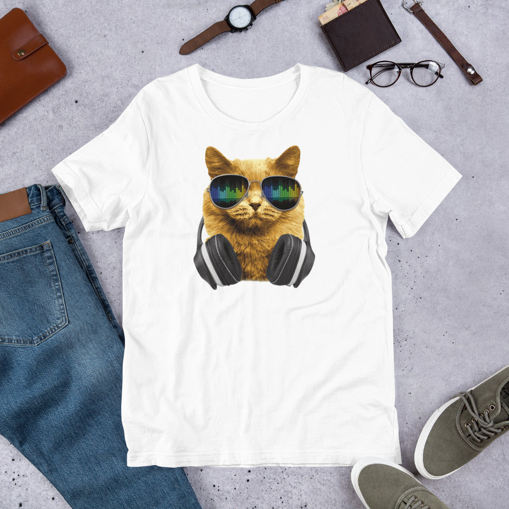 Cat Dj Shirt