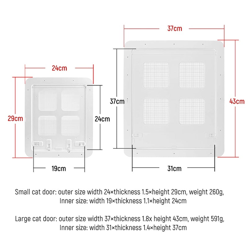 Cat Door for Window
