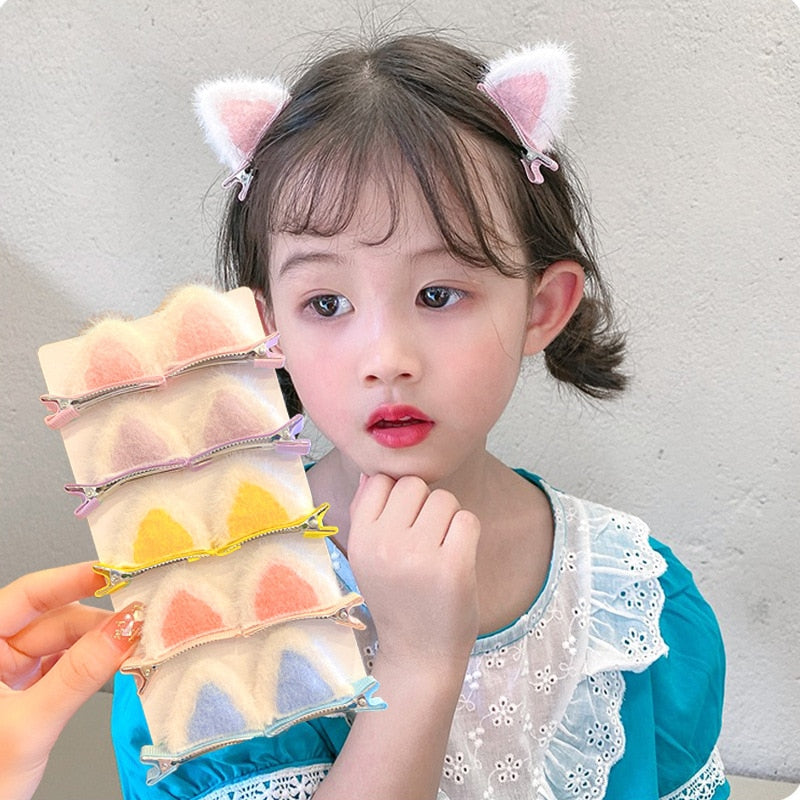 Cat Ear Hair Clips