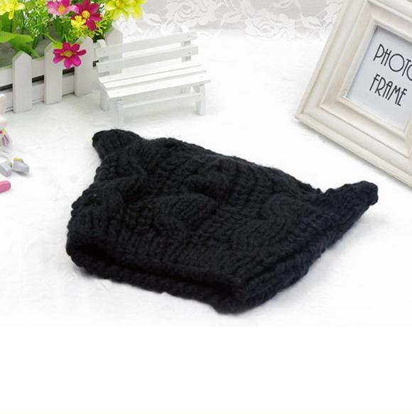 Cat Ear Knit Beanie