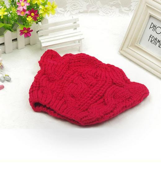 Cat Ear Knit Beanie