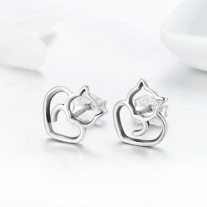 Cat Earring