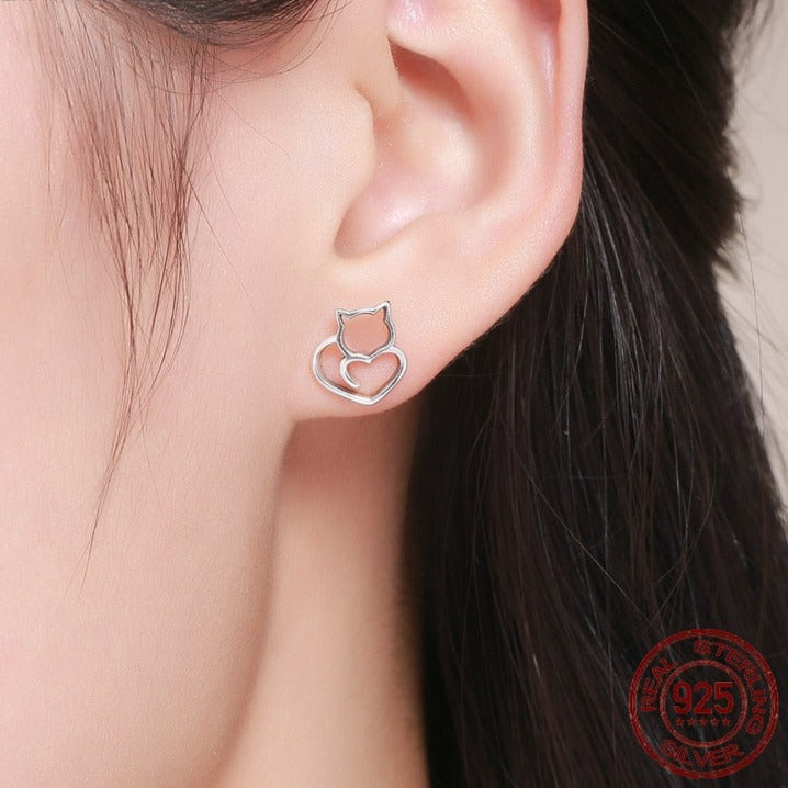 Cat Earring