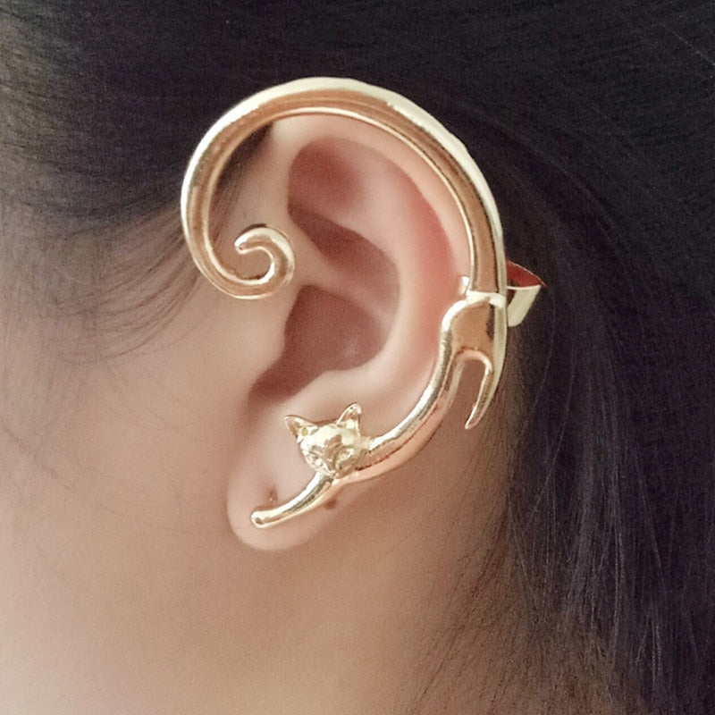 Cat Earring Cuff