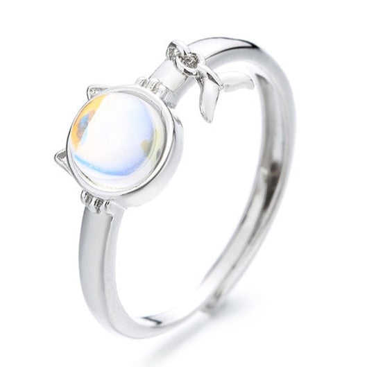 Cat Eye Diamond Ring