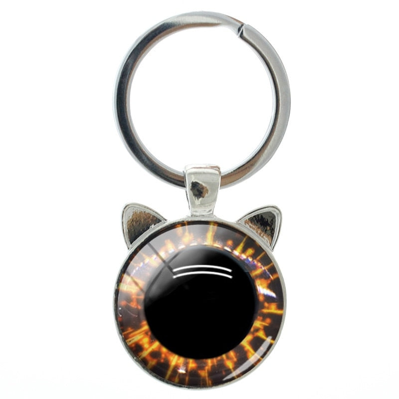 Cat Eye Keychain