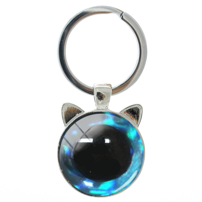 Cat Eye Keychain