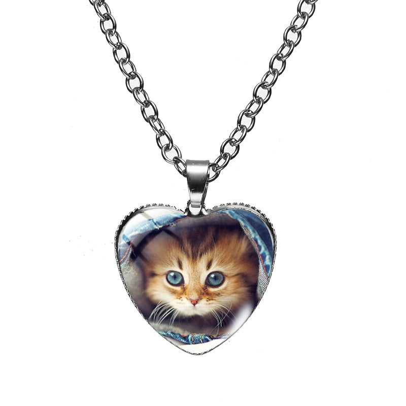 Cat Face Necklace