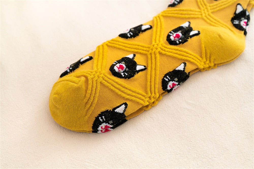 Cat Face Socks