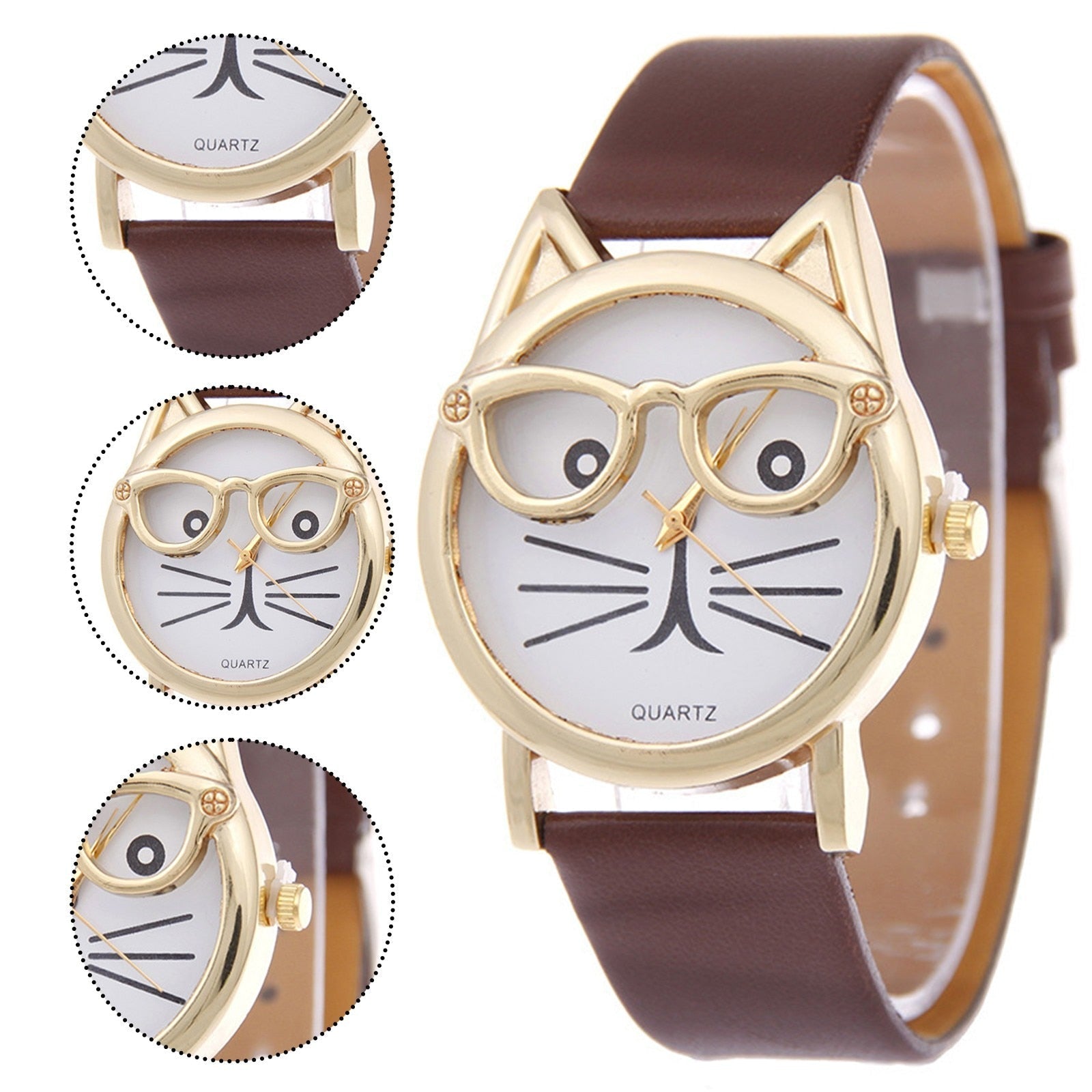Cat Face Watch