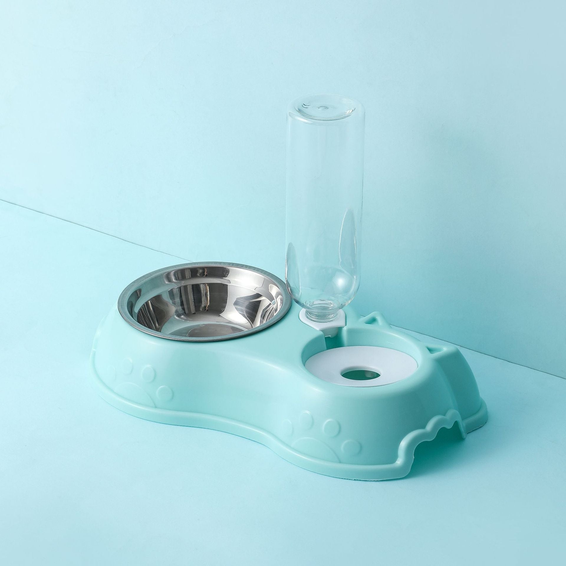 Cat Food and Water Dispenser