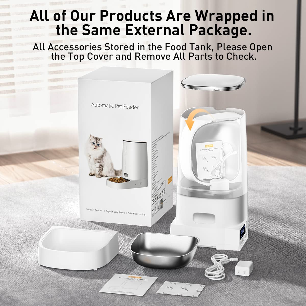 Cat Food Automatic Dispenser