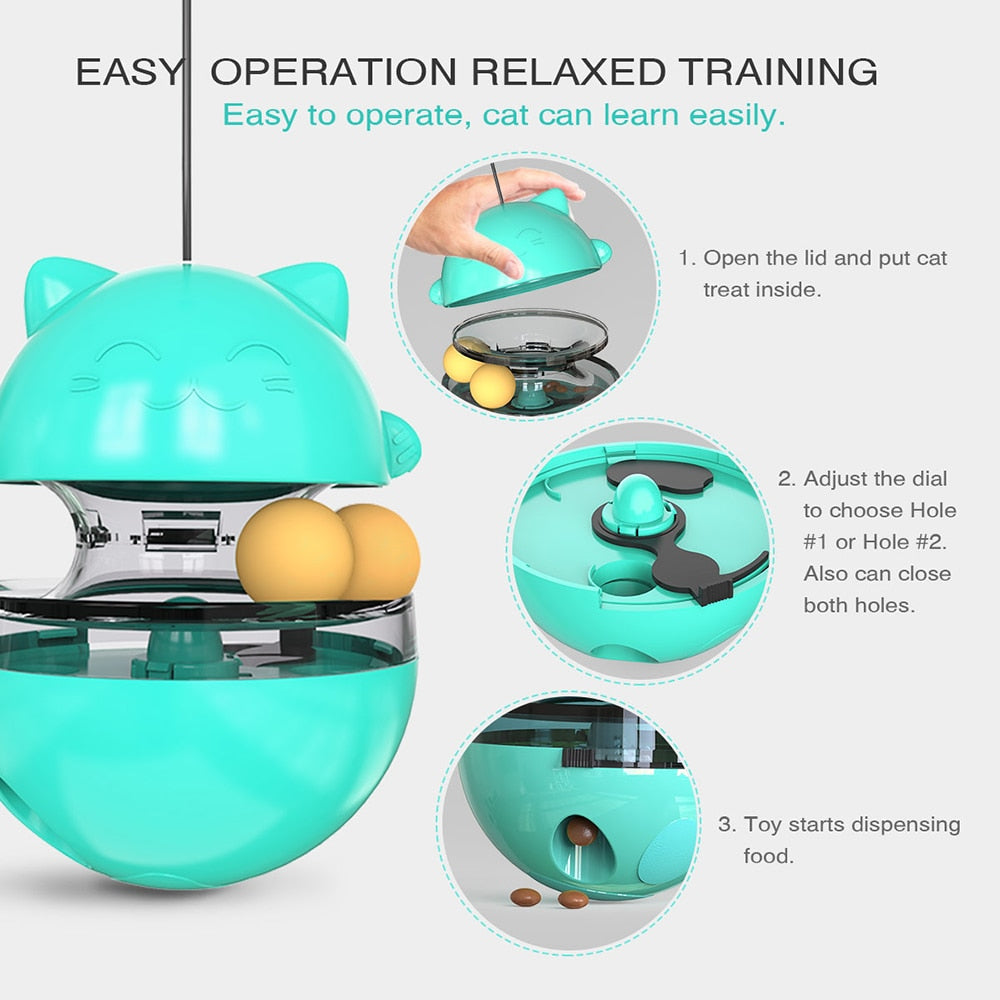 Cat Food Dispenser Toy