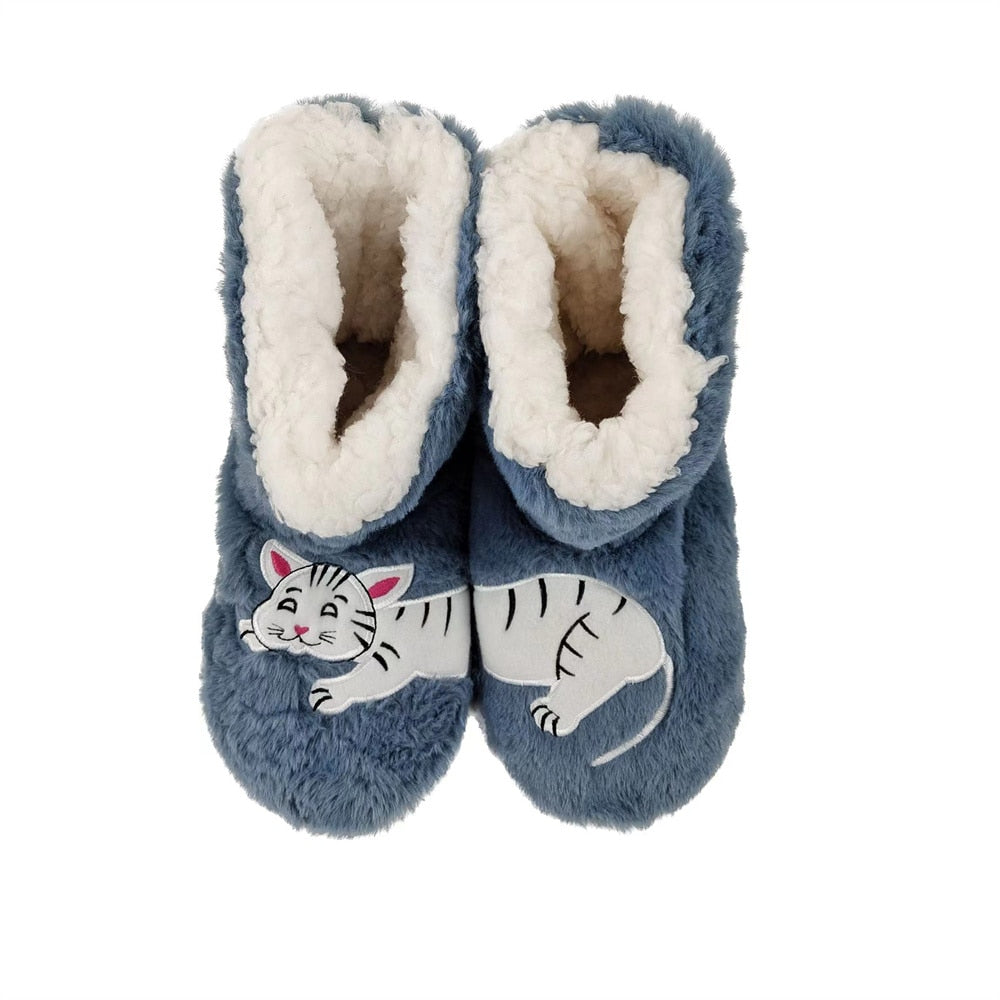 Cat Fur Slippers