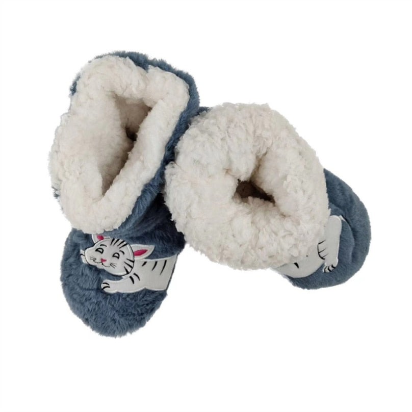 Cat Fur Slippers