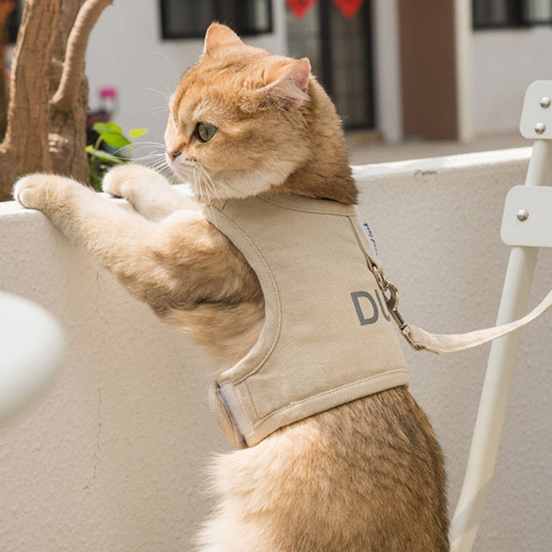 Cat Harness Velcro