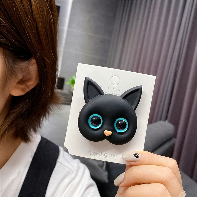 Cat Head Hair Clip