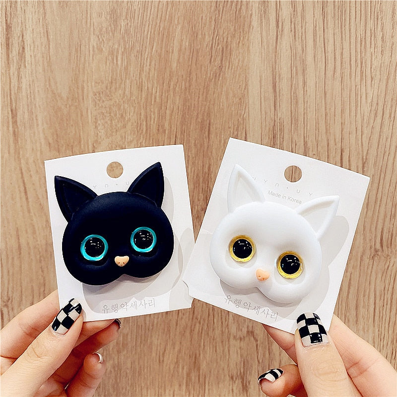 Cat Head Hair Clip