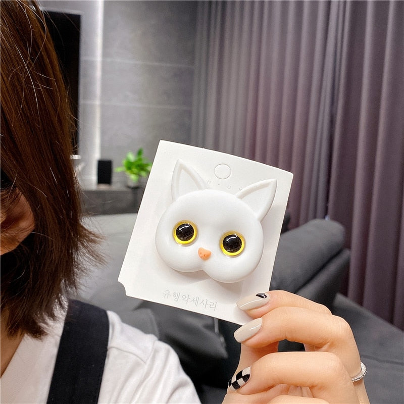Cat Head Hair Clip