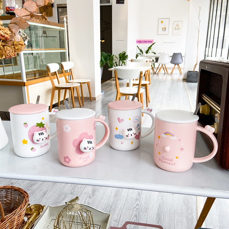 Cat Head Mug