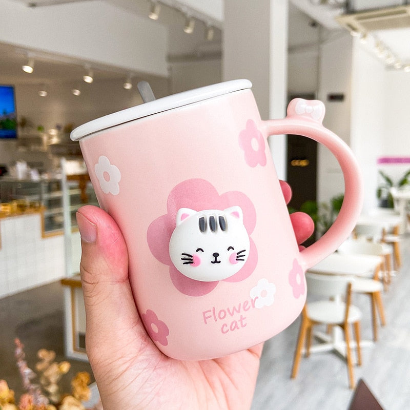 Cat Head Mug