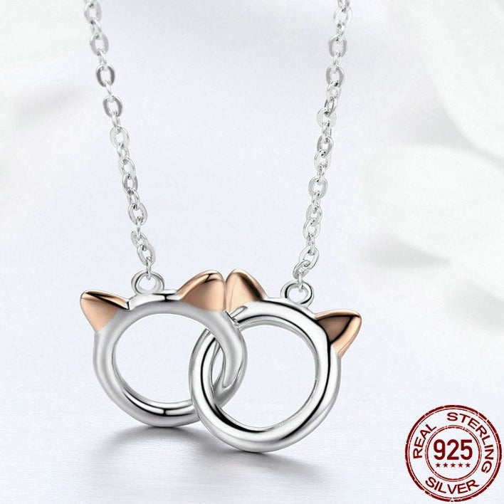 Cat Head Necklace