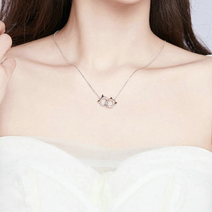 Cat Head Necklace